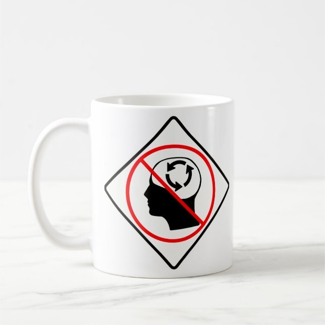 Aucune tasse circulaire de raisonnement (Gauche)