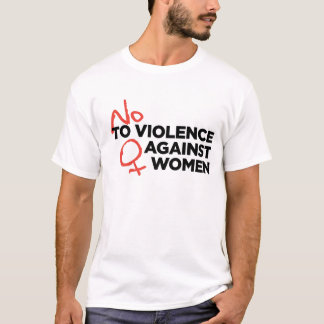"Aucune violence T-shirt contre femmes"