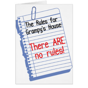 Aucunes règles à la Chambre de Grampy