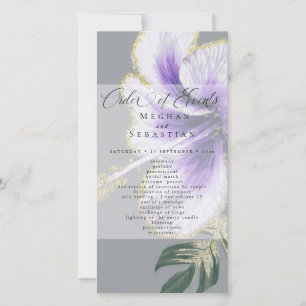 Audacieux Améthyste Purple Floral