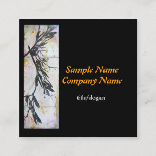 audacieux art design personnalisé cartes de visite