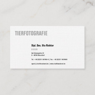 audacieux carte de visite