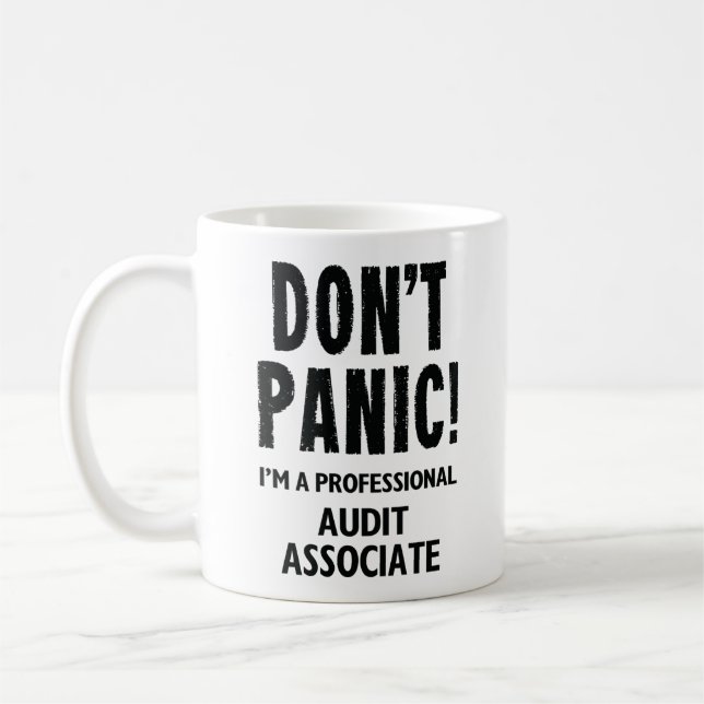Audit Associé Fun Coffee Mug Cadeau (Gauche)