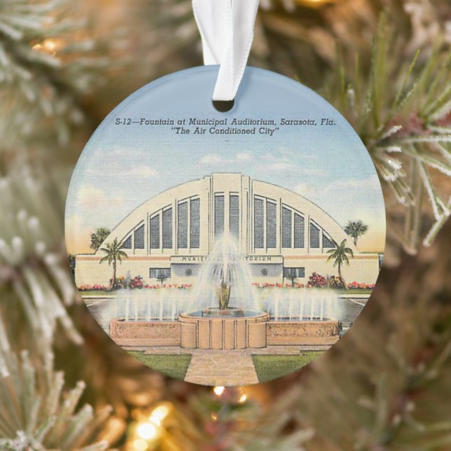 Auditorium municipal Sarasota, Floride Ornement (Arbre)