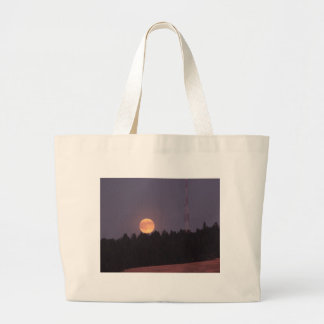 August Supermoon sur Paradise Ridge Grand Sac Caba