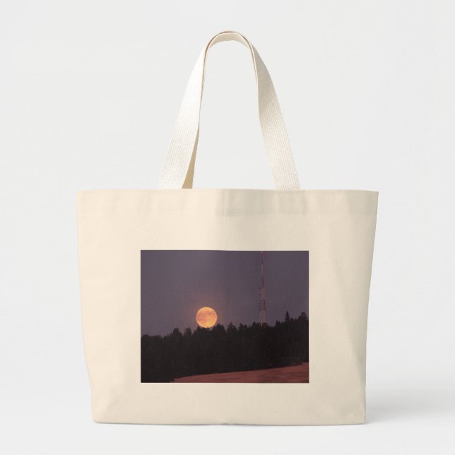 August Supermoon sur Paradise Ridge Grand Sac Caba (Devant)