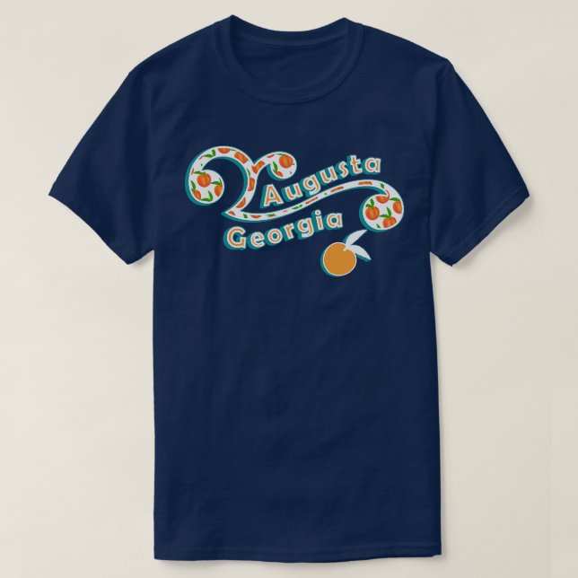 Augusta Georgia Peach TShirt (Design devant)