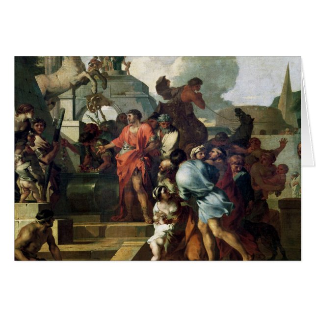 Augustus avant la tombe d'Alexandre III (Devant horizontal)