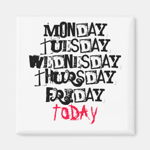 AUJOURD'HUI aimant !