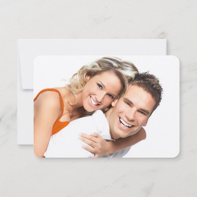 Aujourd'hui, je marie mon ami Mariage RSVP (Dos)