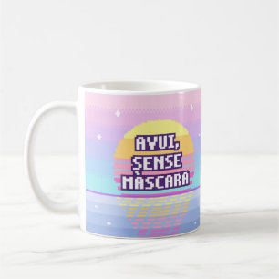 Aujourd'hui, mug catalan neurodivergent sans masqu