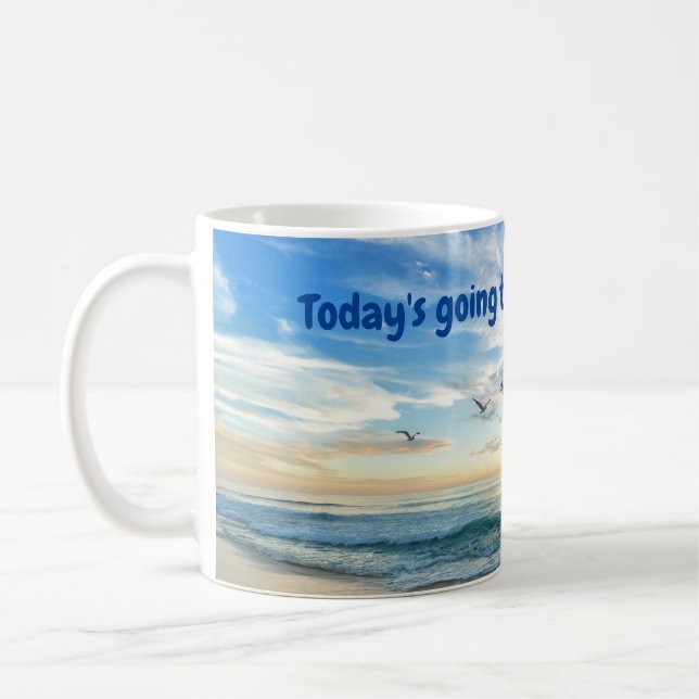 Aujourd'hui sera un GRAND jour ! Café Mug (Gauche)