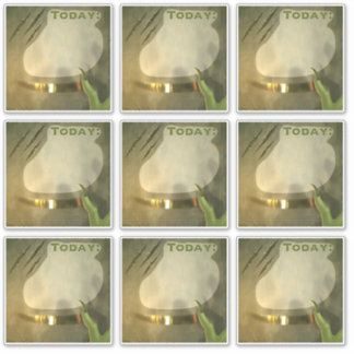 Aujourd'hui Stickers Planner Scbook Vintage Green