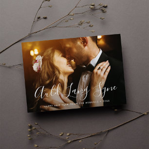 Auld Lang Syne   Joyeux Carte photo du nouvel an