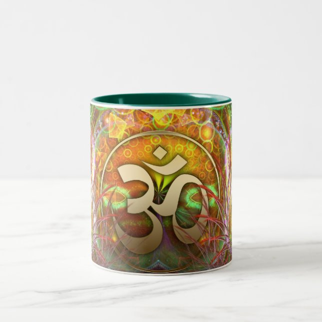 Aum d'or / Om Dreams Mug (Centre)