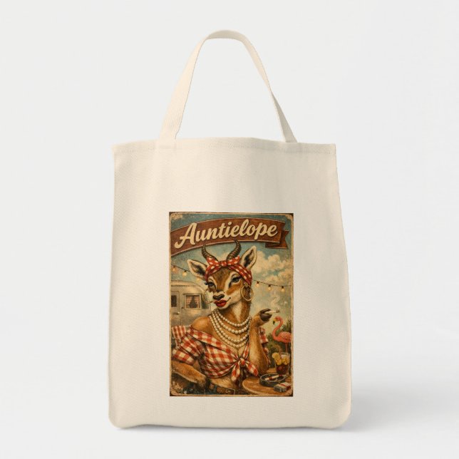 Auntielope Tote Bag (Devant)
