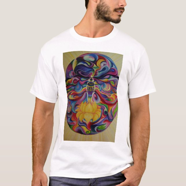 Aura invisible sur le T-shirt noir (Devant)