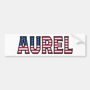 Aurel Nom Vorname USA Aufkleber Sticker Auto