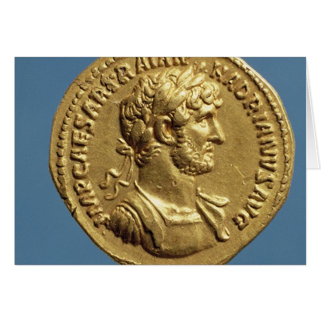 Aureus d'Hadrien (Devant horizontal)