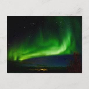 Aurora Borealis Couleurs La Carte Postale Ciel Noc