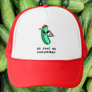 Aussi Cool Qu'un Concombre – Casquette de Camionne