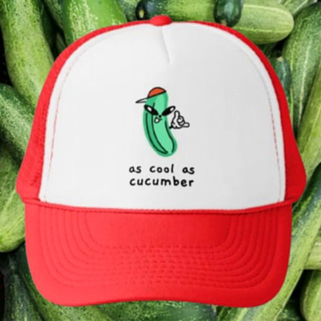 Aussi Cool Qu'un Concombre – Casquette de Camionne (Créateur téléchargé)