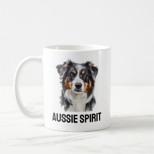 Aussie Spirit Mug - Fier cadeau de berger australi