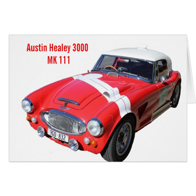 Austin Healey 3000 MK 111 (Devant horizontal)