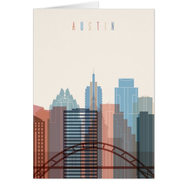 Austin, horizon de ville du Texas | (Devant)
