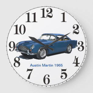Austin Martin 1965 pour horloge murale acrylique