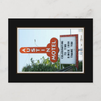 Austin Motel - carte postale