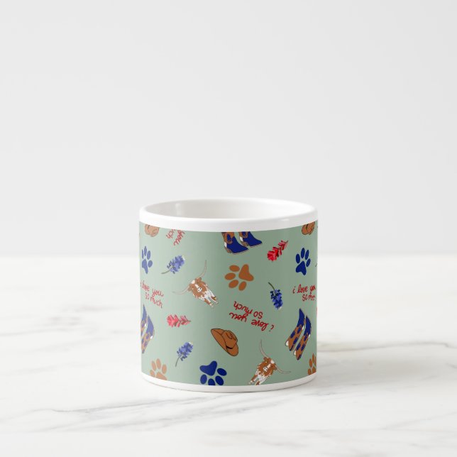 Austin Texas Mug - Je t'aime tellement - ATX (Devant)