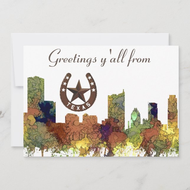 Austin Texas Skyline SG-Safari Buff (Devant)