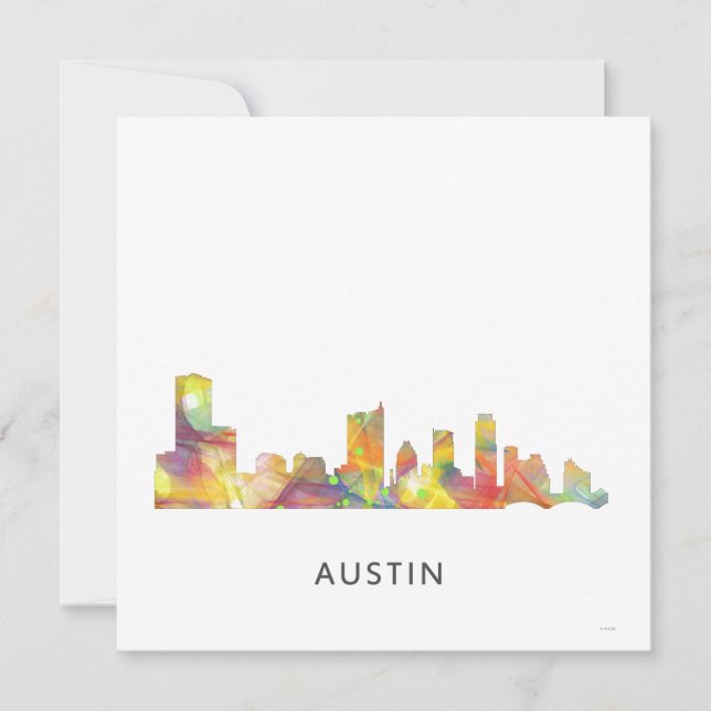 AUSTIN TEXAS SKYLINE WB1 - (Devant)