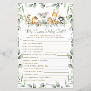 Australian Animals Green Qui Connaît Papa Meilleur