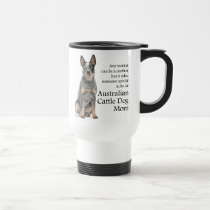 Australian Cattle Chien Maman Voyage Mug
