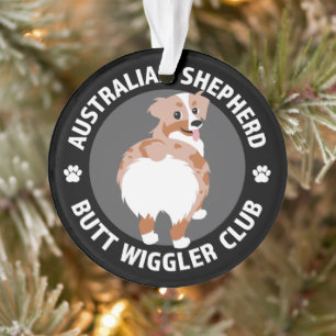 Australian Shepherd Butt Wigglers Club - Red Merle