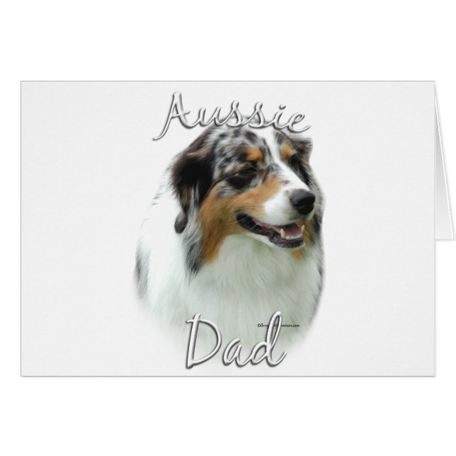 Australian Shepherd Dad 2 (Devant horizontal)