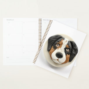 Australian Shepherd Dog 3D inspiré