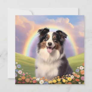 Australian Shepherd Rainbow Bridge Nom personnalis