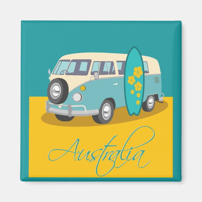 Australie : Aimant de voyage (Devant)