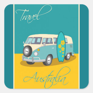 Australie : Autocollant de voyage