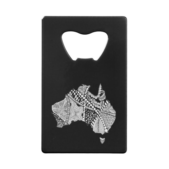 Australie Carte Souvenir Art (Dos)