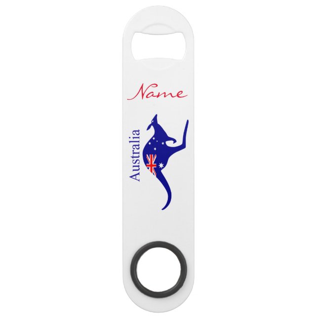 Australie Drapeau Kangaroo Thunder_Cove (Devant)