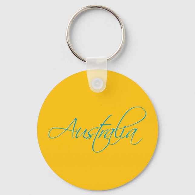 Australie: Porte-clés de voyage (Recto)