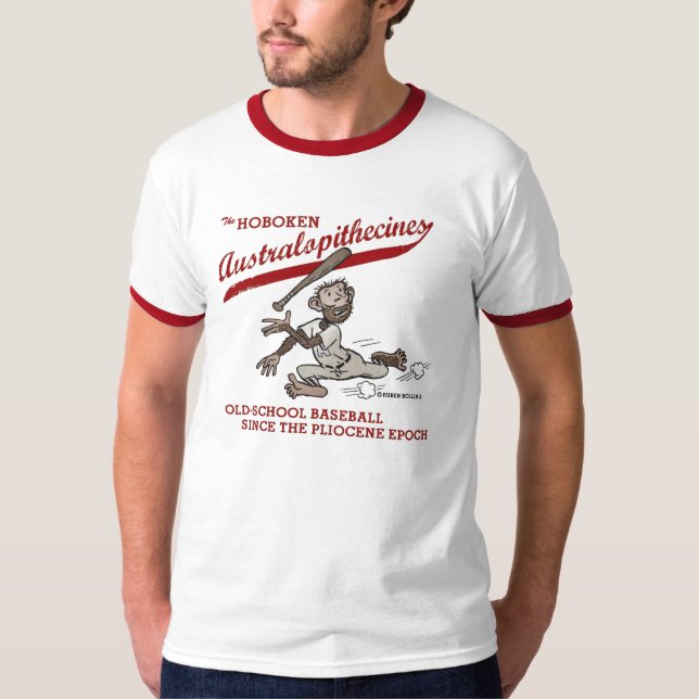 Australopithecines de Hoboken - T-shirt de la (Devant)