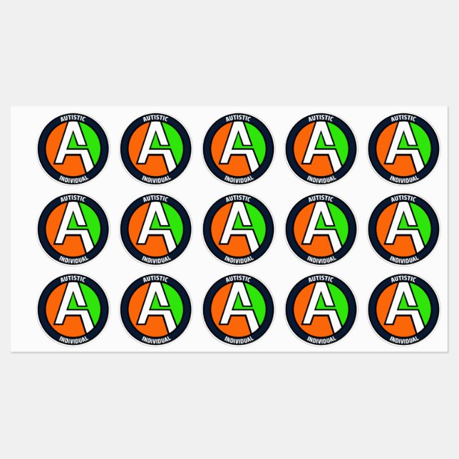 AUTEMS - Individual Vinyl Stickers (Small) (Feuille)