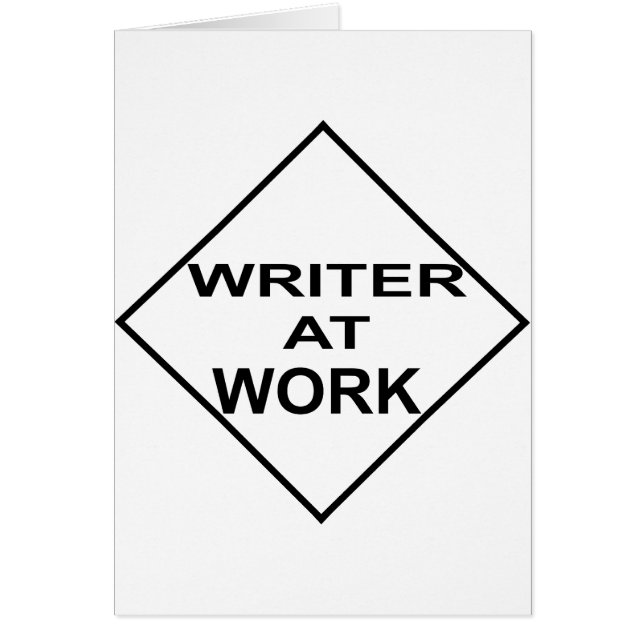 Auteur au travail - cadeau pour des auteurs (Devant)