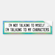 Auteur autocollant pare-chocs