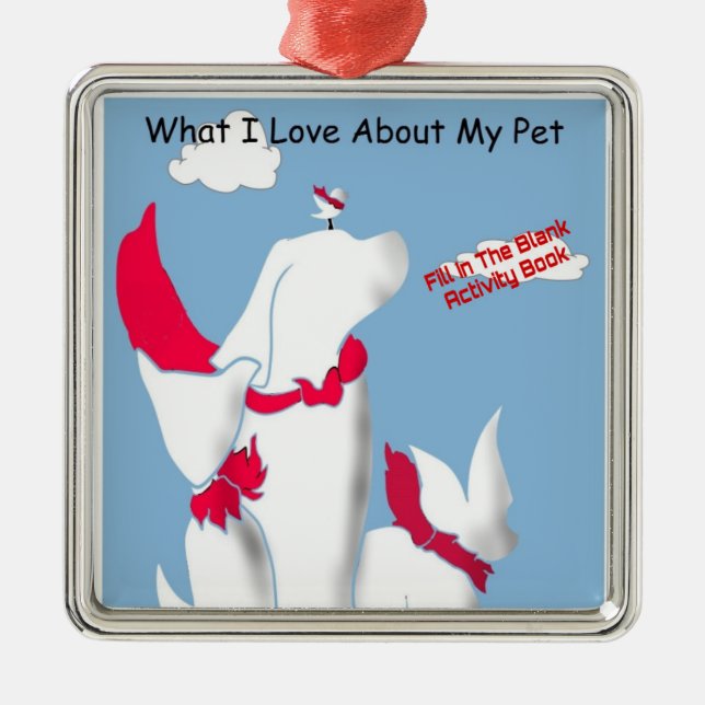 Auteur Cahier de Noël Ornements (Devant)